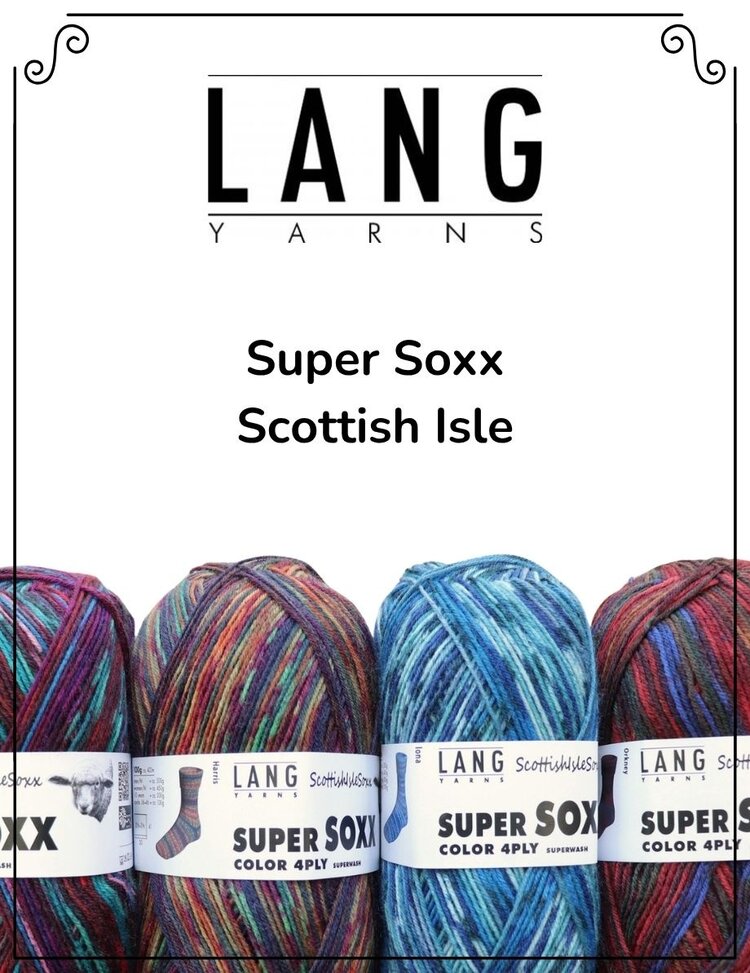 Lang Lang Super Soxx - Scottish Isle