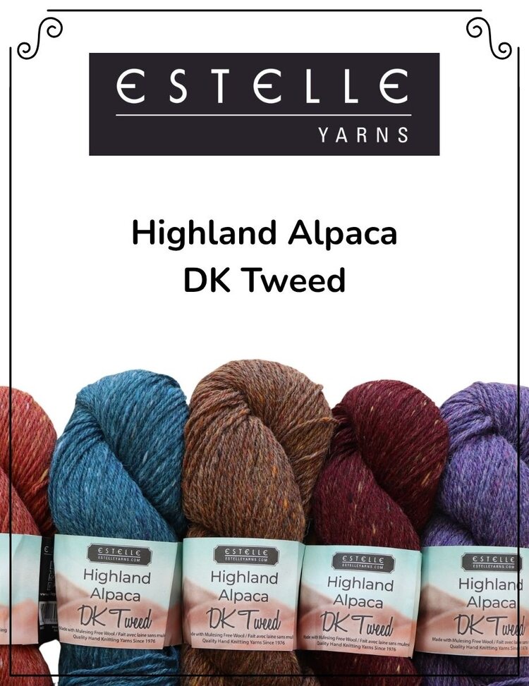 Estelle Estelle Highland Alpaca DK Tweed