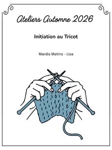 La Vie laine Ateliers Atelier Initiation au tricot MARDI AM