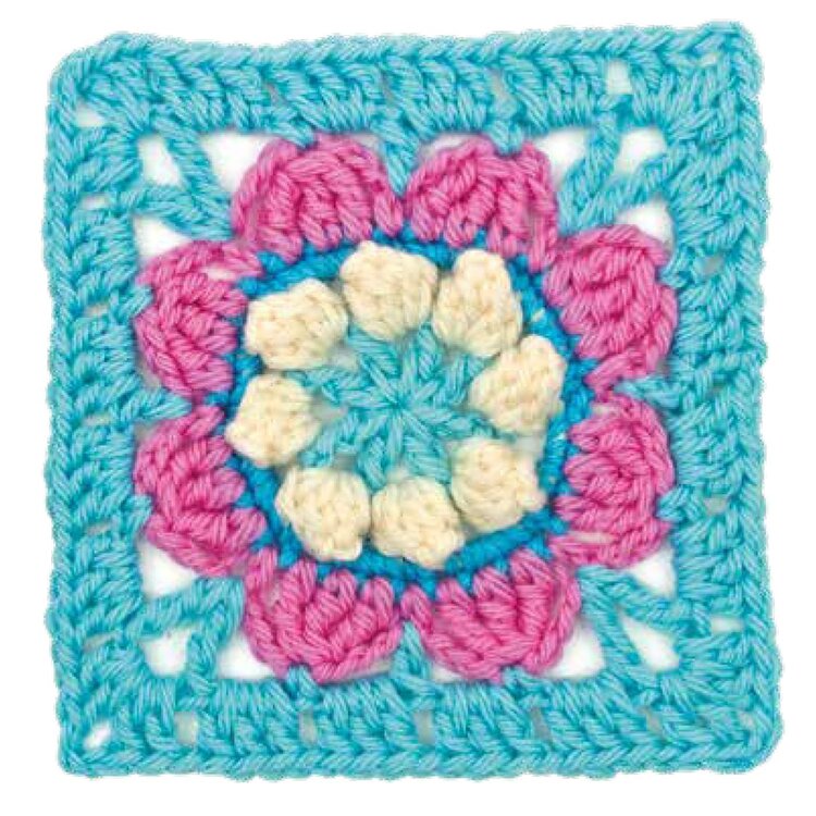 Search Press The Bright & Bold Granny Square Card Deck