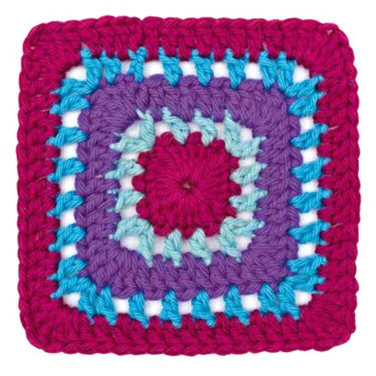 Search Press The Bright & Bold Granny Square Card Deck