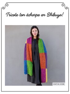 Katia Concept Kits Écharpe Shibuya
