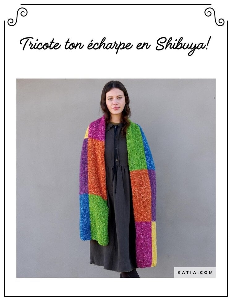 Katia Concept Kits Écharpe Shibuya
