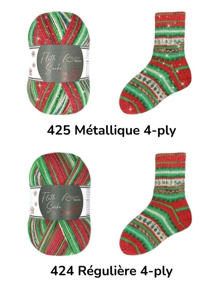 Rellana Rellana - Flotte Socke Noël 2026