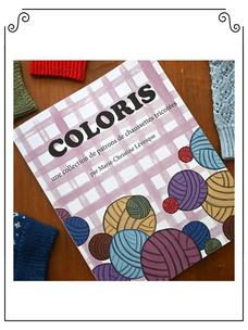 Coloris, une collection de patrons de chaussettes tricotées
