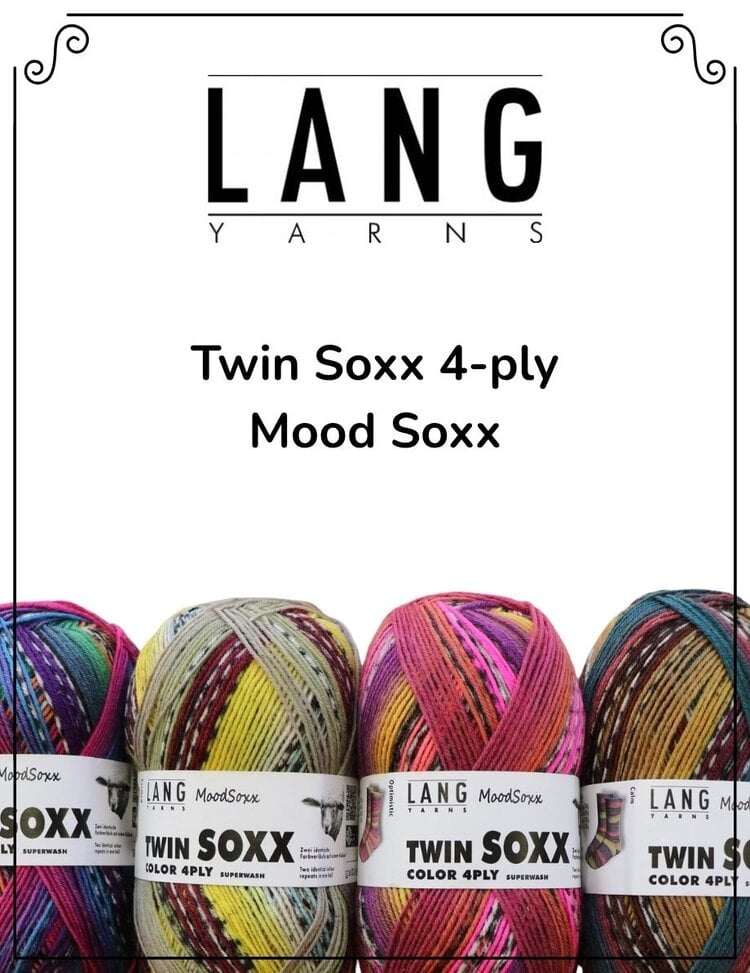 Lang Lang Twin Sox 4-ply - Mood