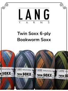Lang Lang Twin Soxx 6-ply - Bookworm