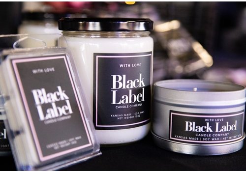  Black Label Candle Company Black Label Soy Candle 