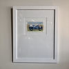 Harris & Co. Frame Shop VW Bus Watercolor Framed Signed Print