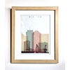 Framed: Wichita Pastel Skyline - 14x18
