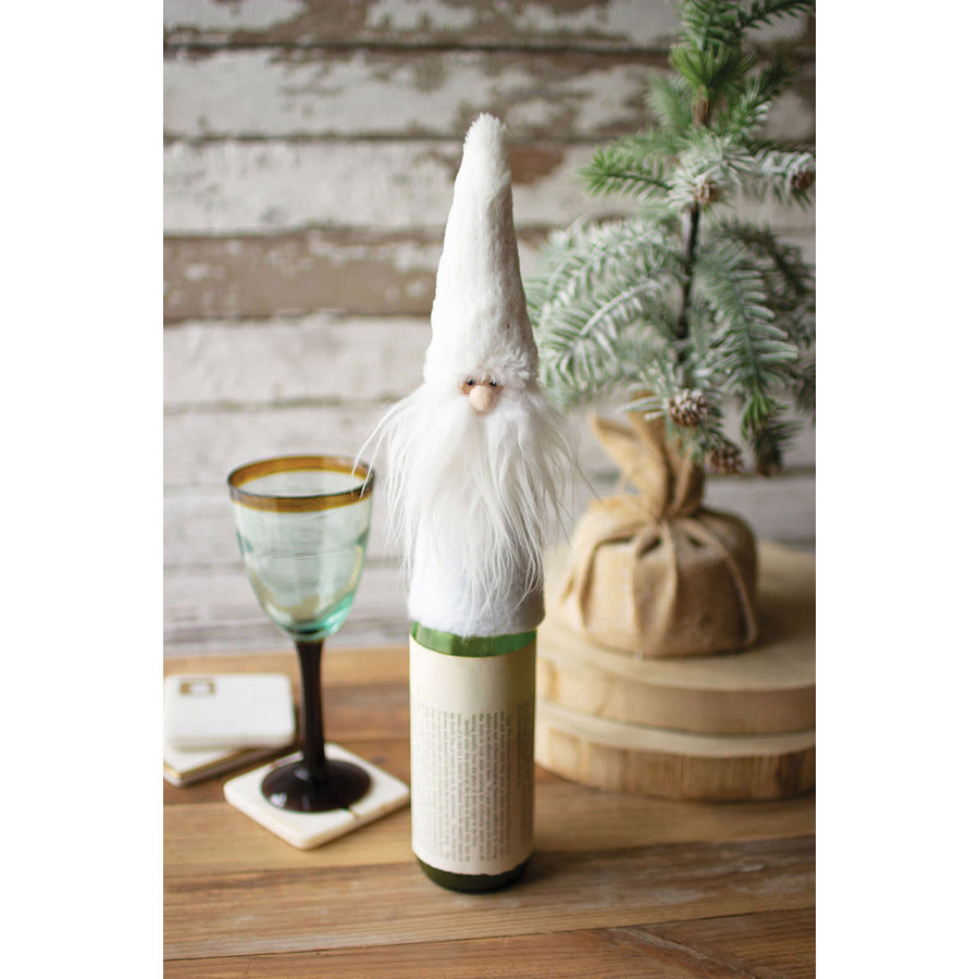 Holiday WIne Topper
