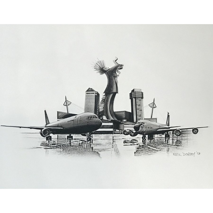316 Design Co - Large Archival Airplane Print