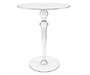 Lucite on sale bistro table