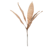 Faux Reed Leaf Stem-Blush