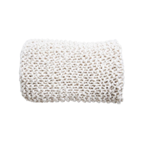 Acrylic Chunky Knit Throw, Cream