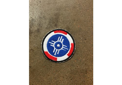  Aidee Gandarilla Round Wichita Flag Patch 