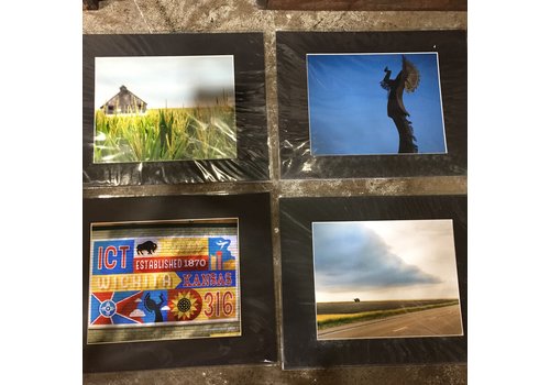  Scattered Lodge Photography (Aaron Santry) Scattered Lodge Photography Kansas Matted Photography 11x14 