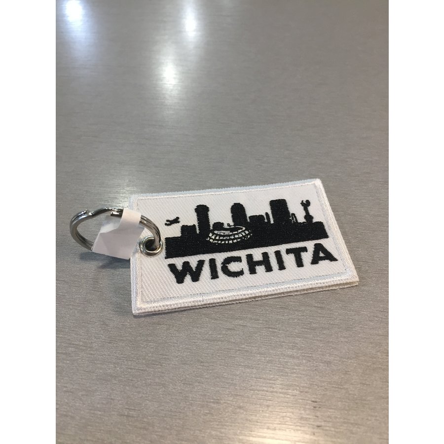 Embroidered Wichita Keychain