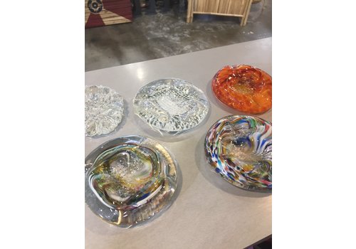  Gonzo Glassworks Blown Glass Ashtray 