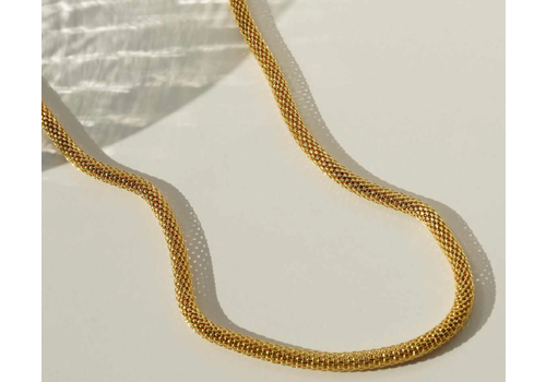  kozakh Kozakh Naples Necklace, Gold, 14" 