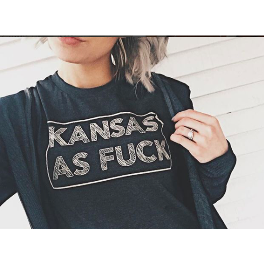 Kansas as F*ck Tee