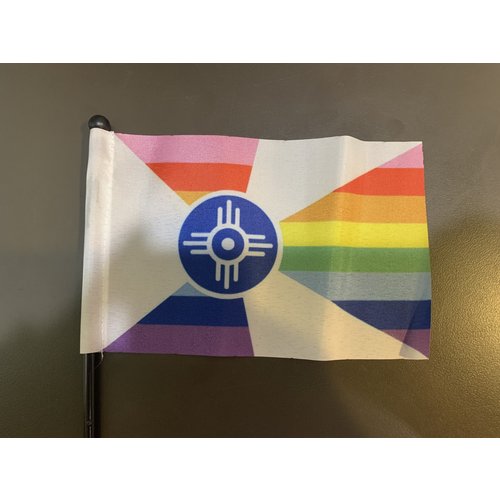  Wichita Pride Mini Wichita Pride Flag 