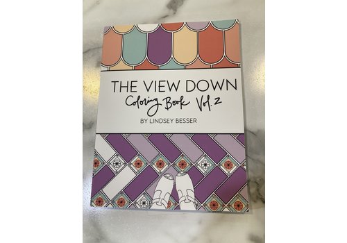  Lindsey Besser Studio Lindsey Besser The View Down Coloring Book Vol 2 