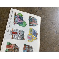 Sticker Sheet Houses