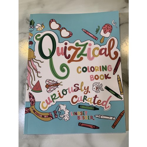  Lindsey Besser Studio Quizzical Coloring Book by Lindsey Besser Studio 