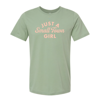 Small Town Girl T-shirt Sage Green