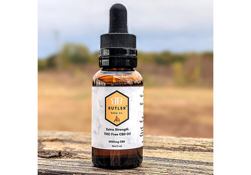  Butler Hemp Co Kancanna CBD Tincture THC FREE 