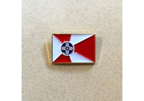  The Workroom ICT Flag Lapel Pin: 3/4 in 
