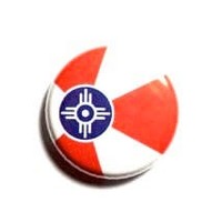 Magnetic Button - ICT Flag