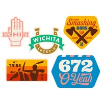 Wichita KS Heartlandia Decal