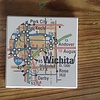 Wichita Map Coaster Set