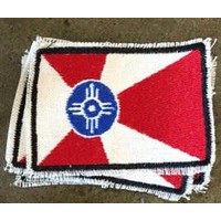 ICT Flag Embroidered Patch Assorted Color