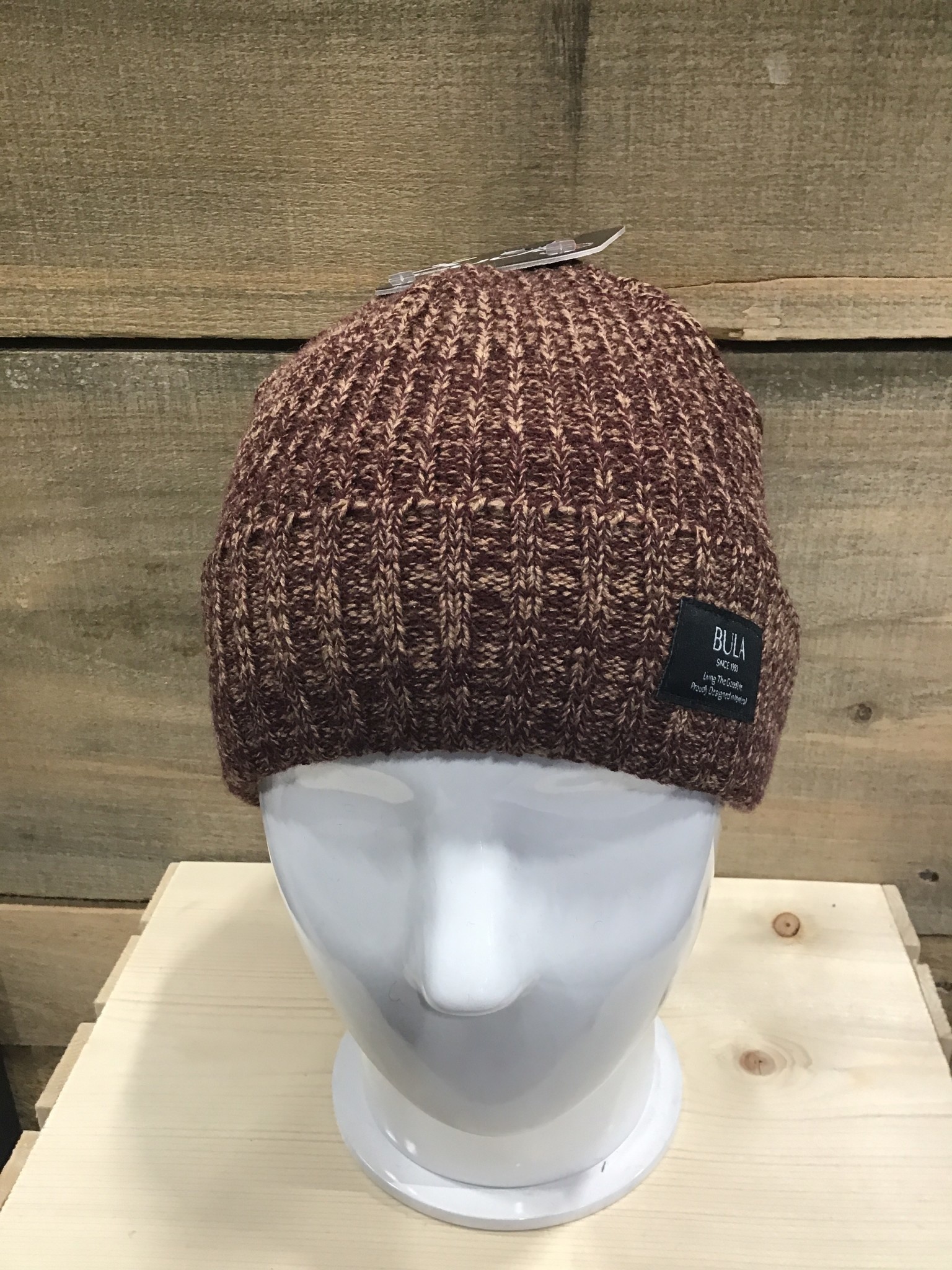 BULA BOYFRIEND BEANIE BURGUNDY - GearHeads