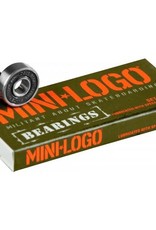 MINI MINI LOGO BEARINGS (single box set of 8)