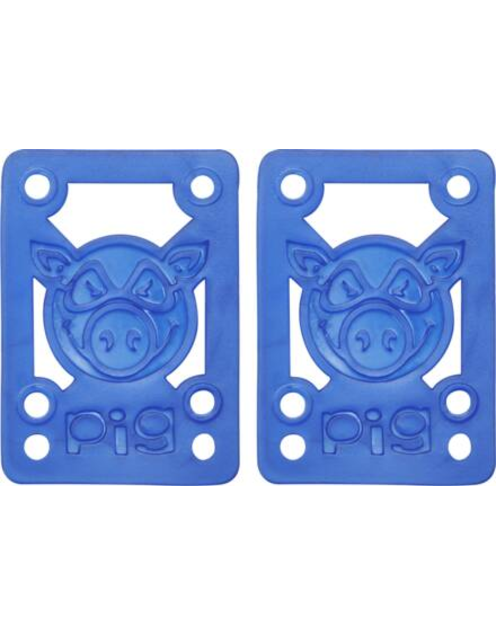 PIG WHEELS PIG RISERS - SHOCK PADS SOFT (OS) Blue
