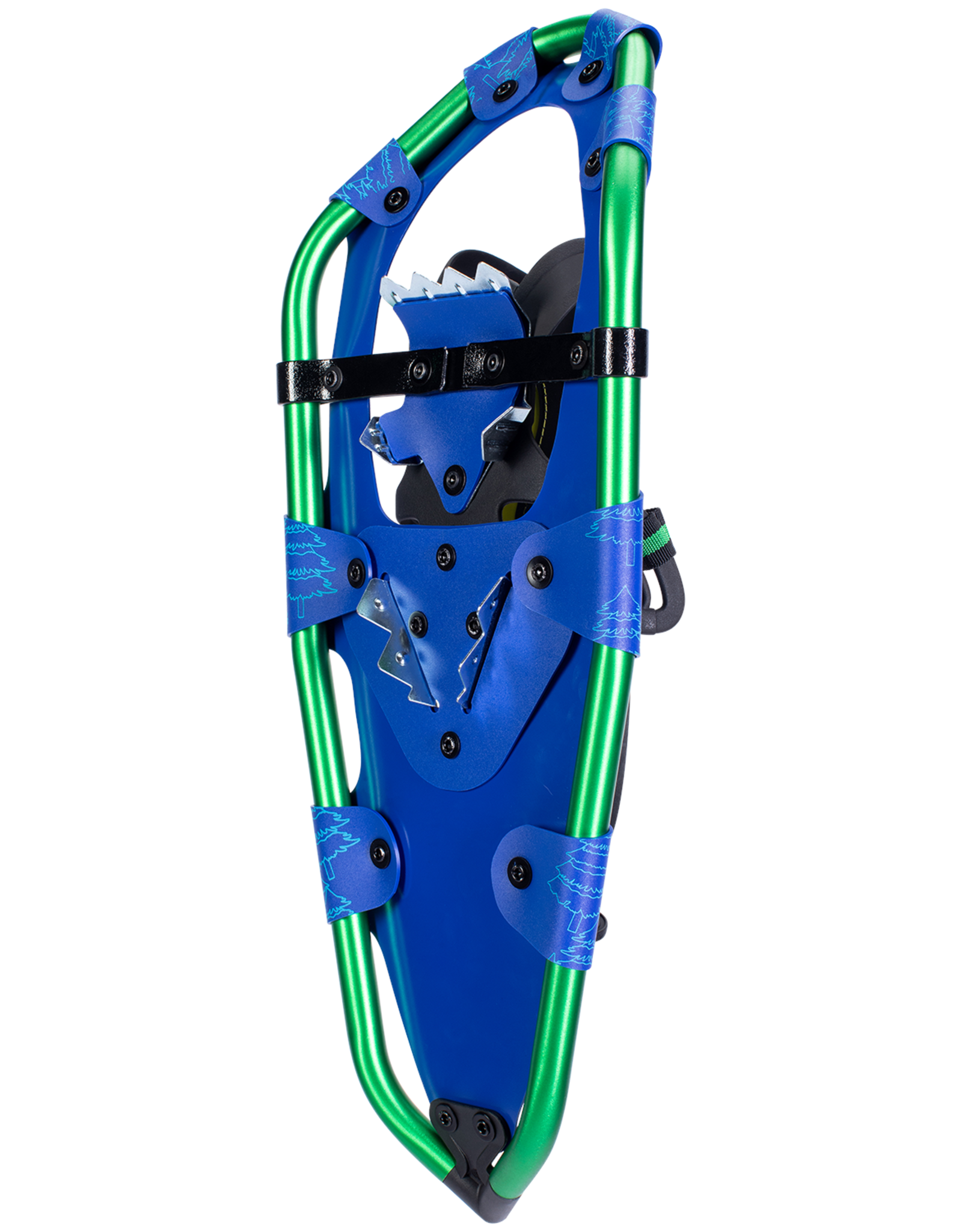 Atlas Jr Snowshoe Spark  20in  50-120lbs Blue/Green