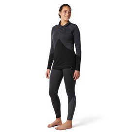 SMARTWOOL SmartWool Women's Merino 250 Crossover Neck Top Charcoal Heather