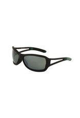 Ryders Ryders CARNABY POLY MATTE BLACK-GREEN / GREEN LENS SILVER FM