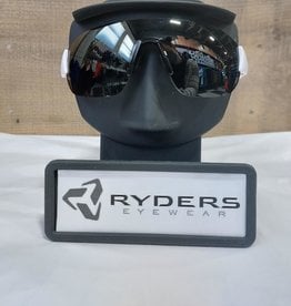 Ryders Ryders GRAFTON POLY WHITE-BLACK / GREY LENS FM ANTI-FOG