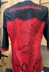 SPECIALIZED GearHeads ALL MTN Mens Black/Red Jersey 3/4 Full