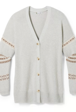 SMARTWOOL SmartWool Women's Cozy Lodge Boyfriend Cardigan Ash Heather