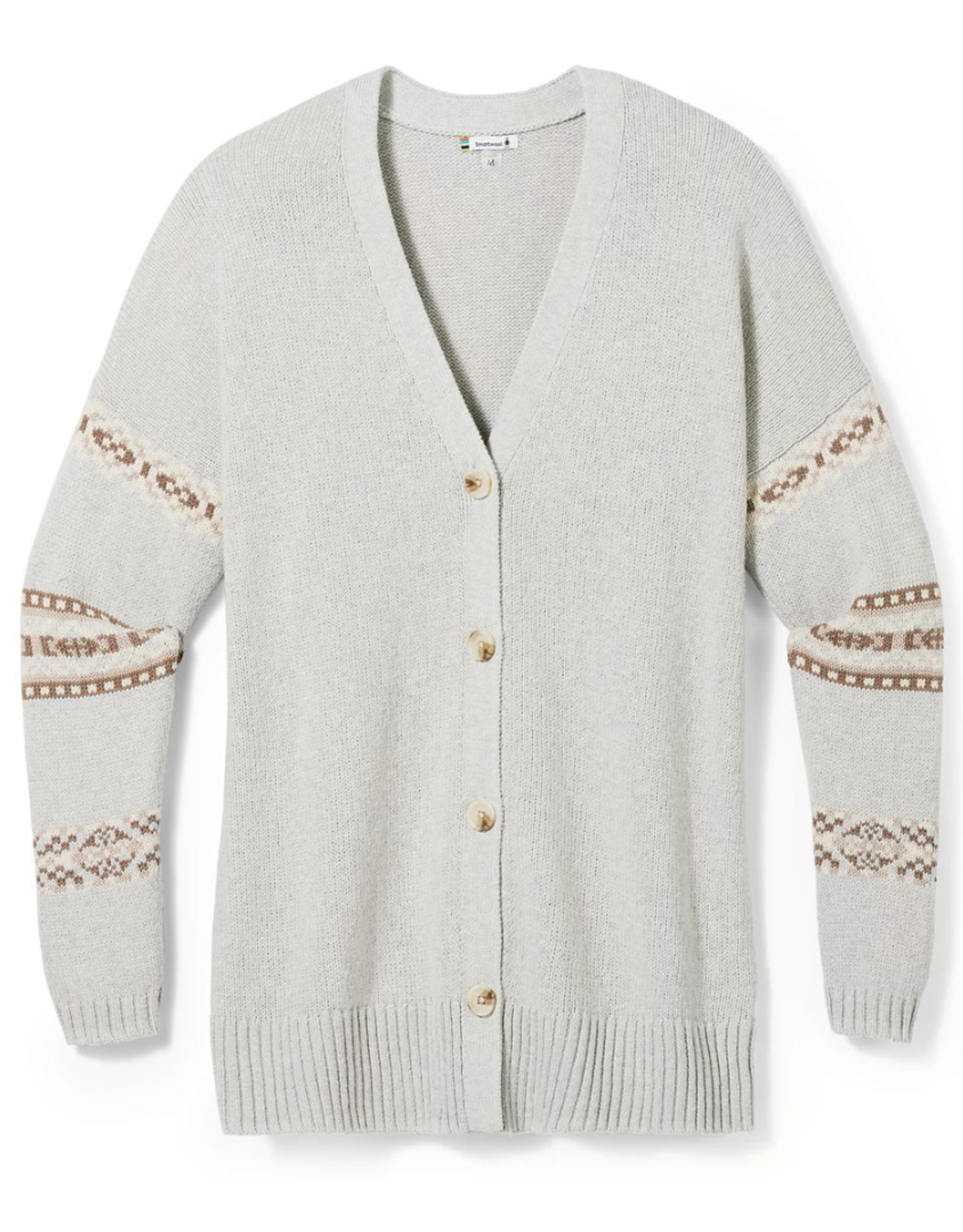 SMARTWOOL SmartWool Women's Cozy Lodge Boyfriend Cardigan Ash Heather