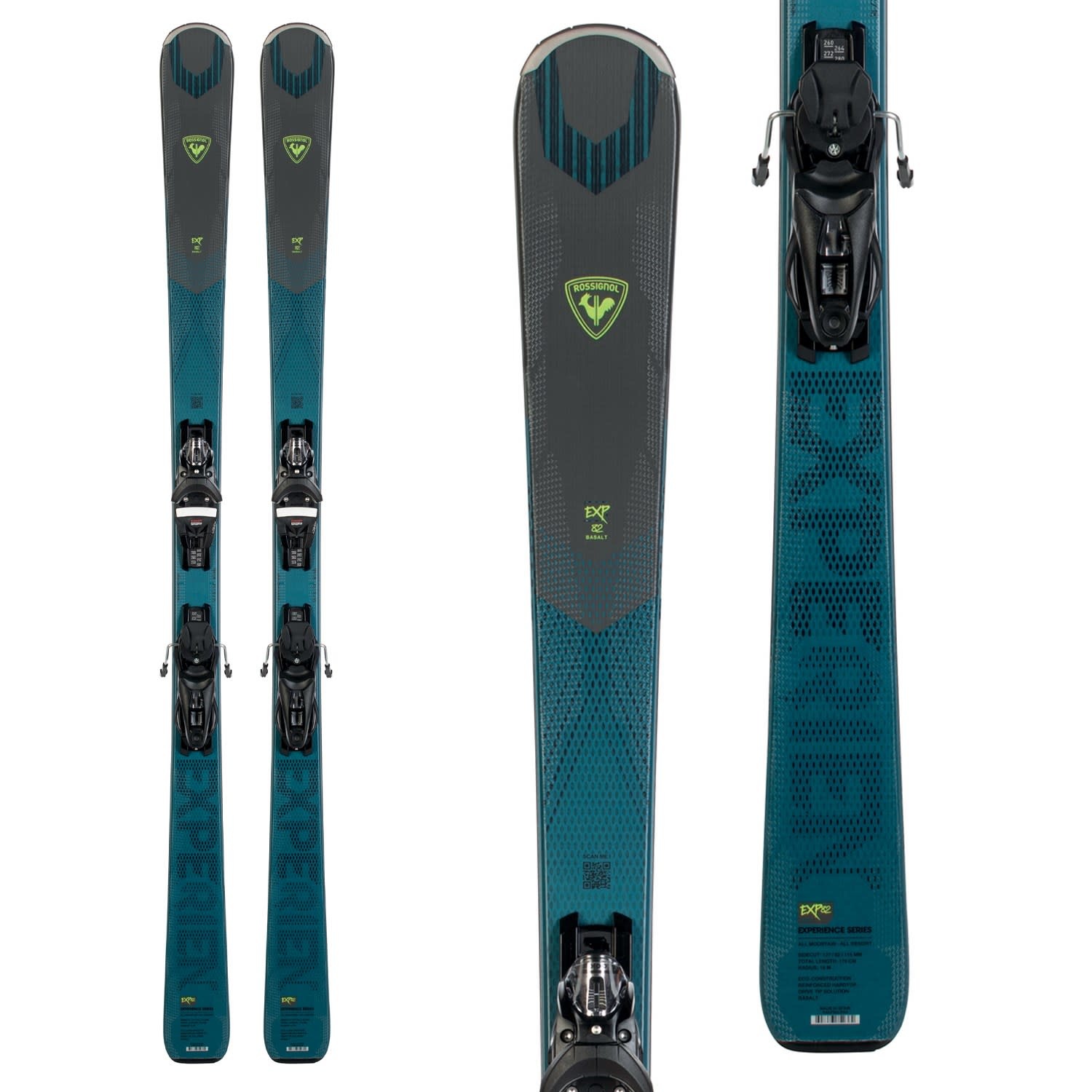 Rossignol EXPERIENCE 82 BASALT w SPX 12 KONECT Binding GearHeads