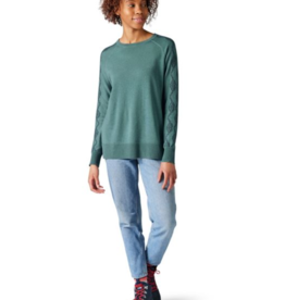 SMARTWOOL SmartWool Women's Merino 250 Crossover Neck Top Charcoal Heather