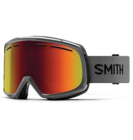 SMITH Smith Range Charcoal with Red SOL-X mirror Lens