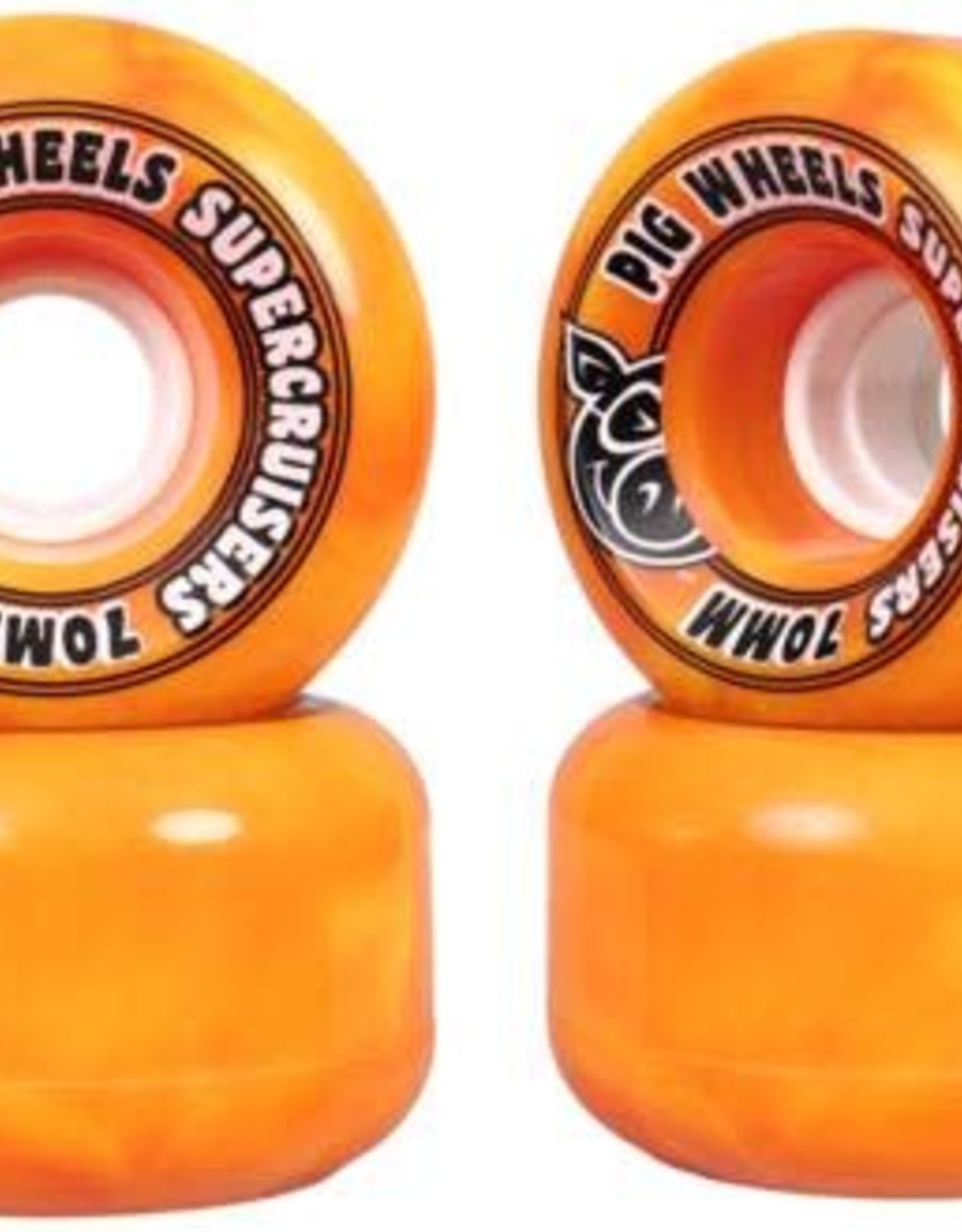 PIG WHEELS Pig Cruiser Wheels Supercruiser orange 70mm